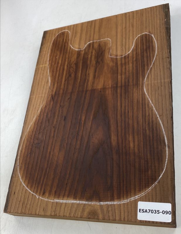 Body Swamp Ash, Choco, 1-pc., Unique Piece #090